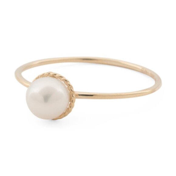 PEARL D'OR Jewelry - PEARL D'OR 14kt Gold Pearl Ring